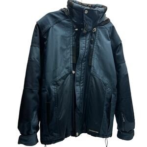 KILLY AWT Blue Men's Ski Jacket Size 40 Rescue Snowboard Vintage